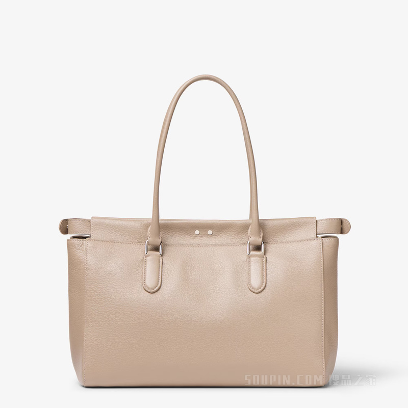Peekaboo®Tote小号手袋 鸽灰色皮革手袋