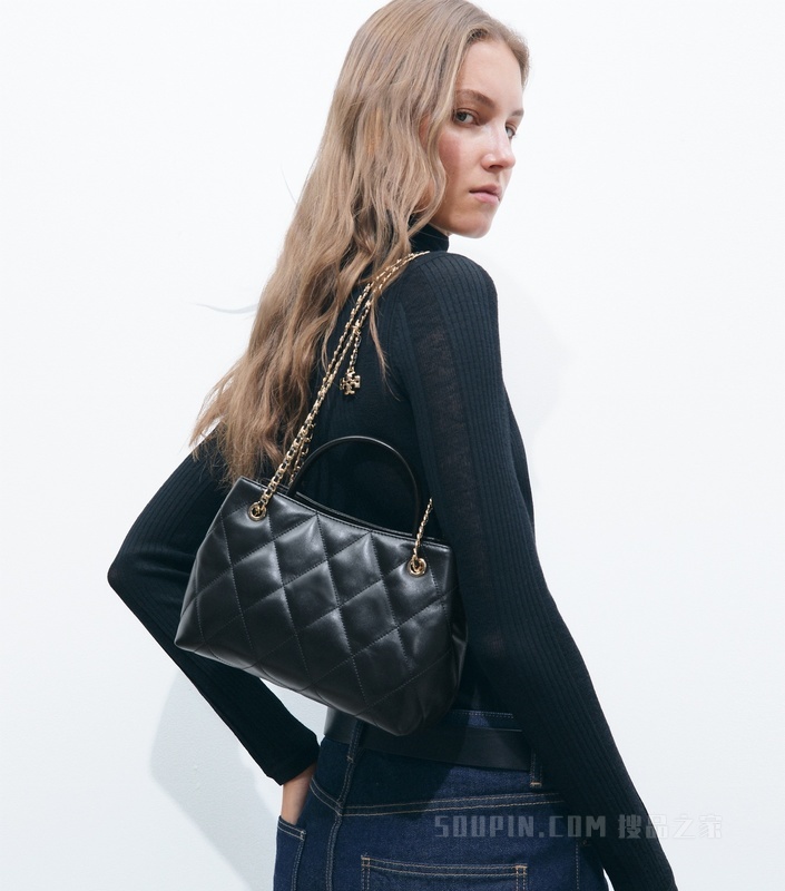 【新品】Fleming 小号手提包 黑色