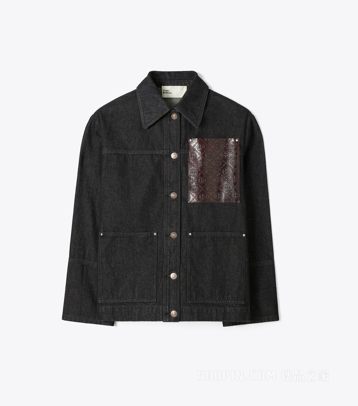 【新品】牛仔工装夹克 清水洗