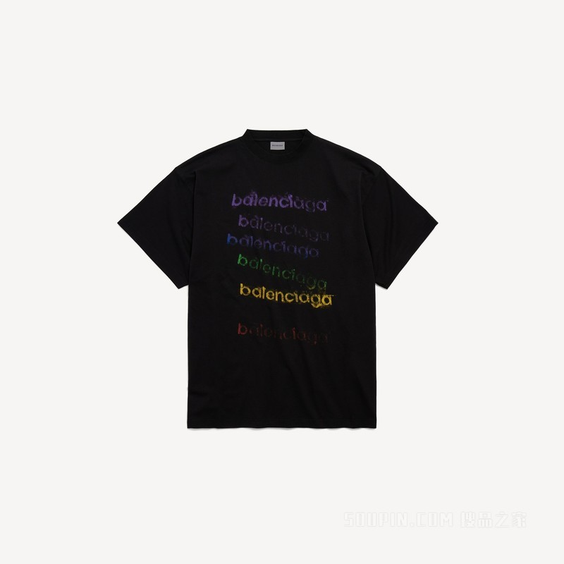 DIY MESSY MULTICOLOR超大版型T恤