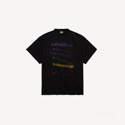 DIY MESSY MULTICOLOR超大版型T恤