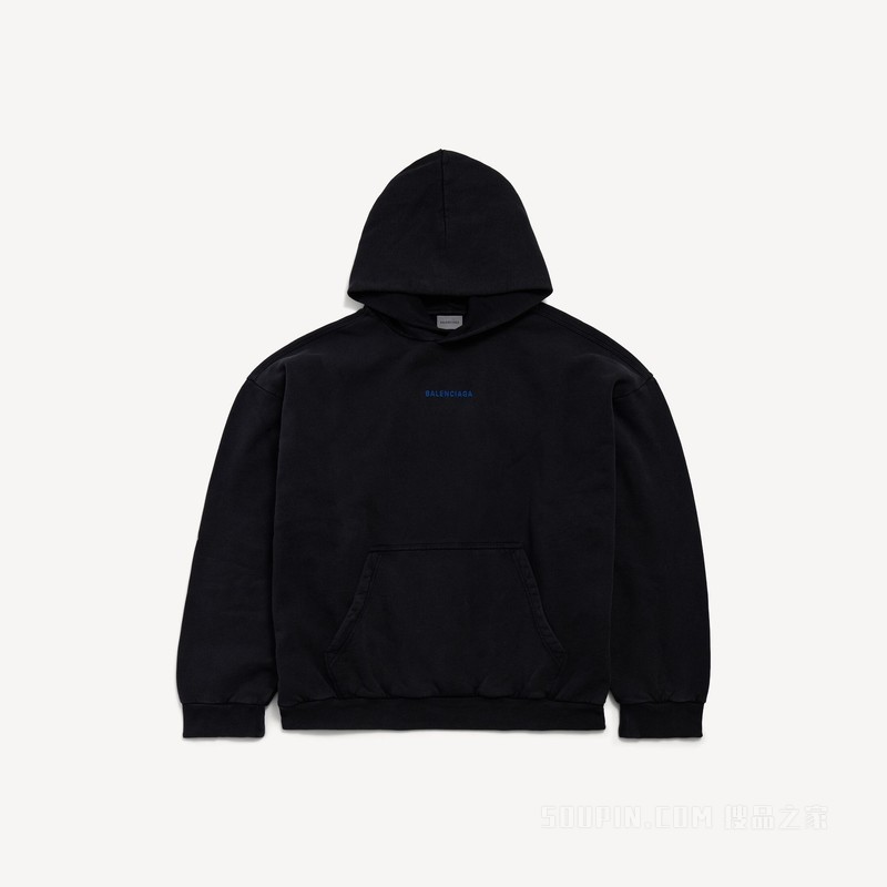 BALENCIAGA BACK中版型连帽卫衣