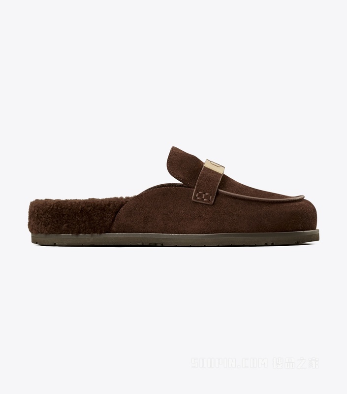 【新品】Lee 穆勒鞋 深可可色
