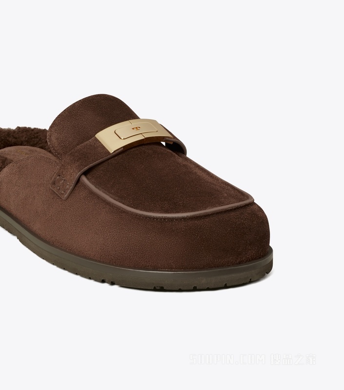 【新品】Lee 穆勒鞋 深可可色