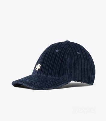 【新品】灯芯绒棒球帽 深邃海军蓝