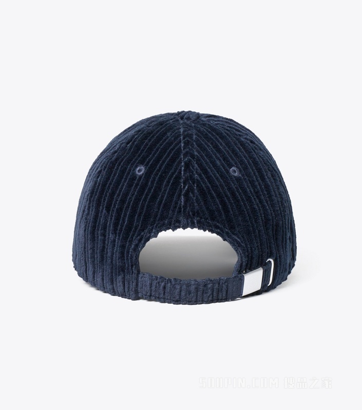 【新品】灯芯绒棒球帽 深邃海军蓝