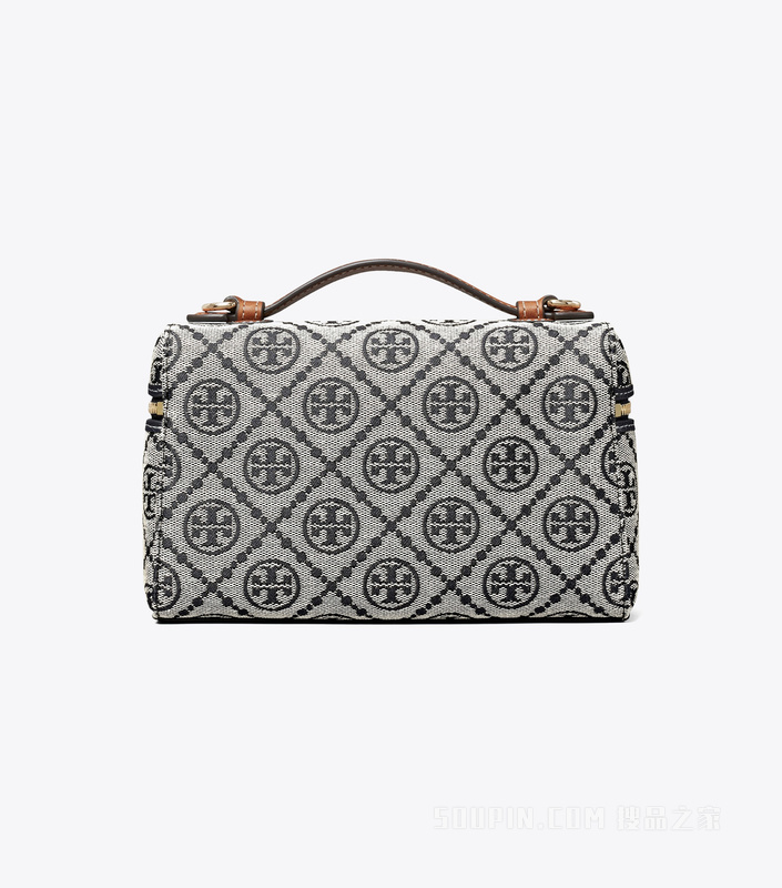 【新品】T Monogram Romy 纤巧款手提包 Tory 海军蓝