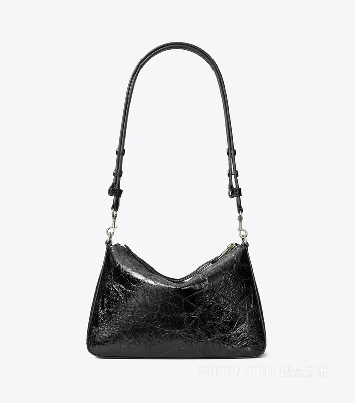 【新品】Perry 小号做旧肩背包 黑色