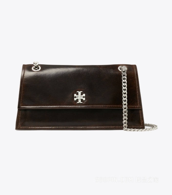 【新品】Kira Turnlock 做旧肩背包 深棕色