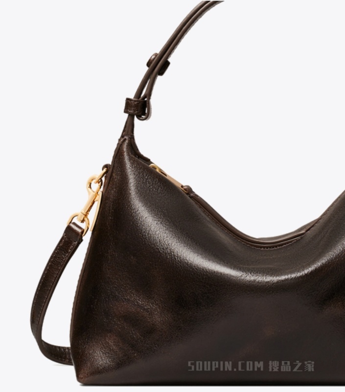 【新品】Mellow 做旧肩背包 巧克力色
