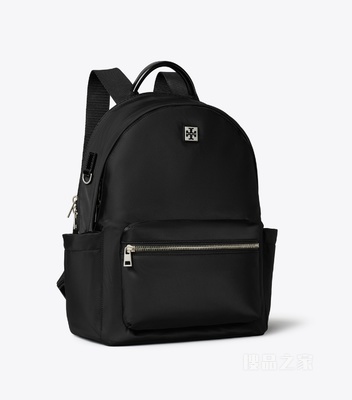 【新品】Virginia 拉链双肩包 黑色