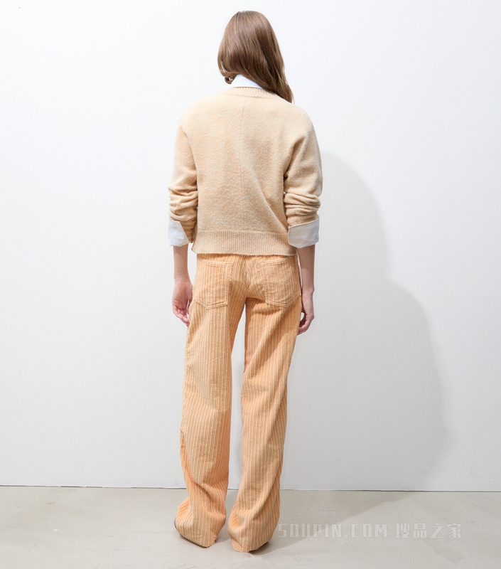 【新品】Buddy 灯芯绒长裤 杏黄色