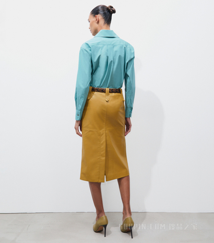 【新品】府绸衬衫 云雾蓝