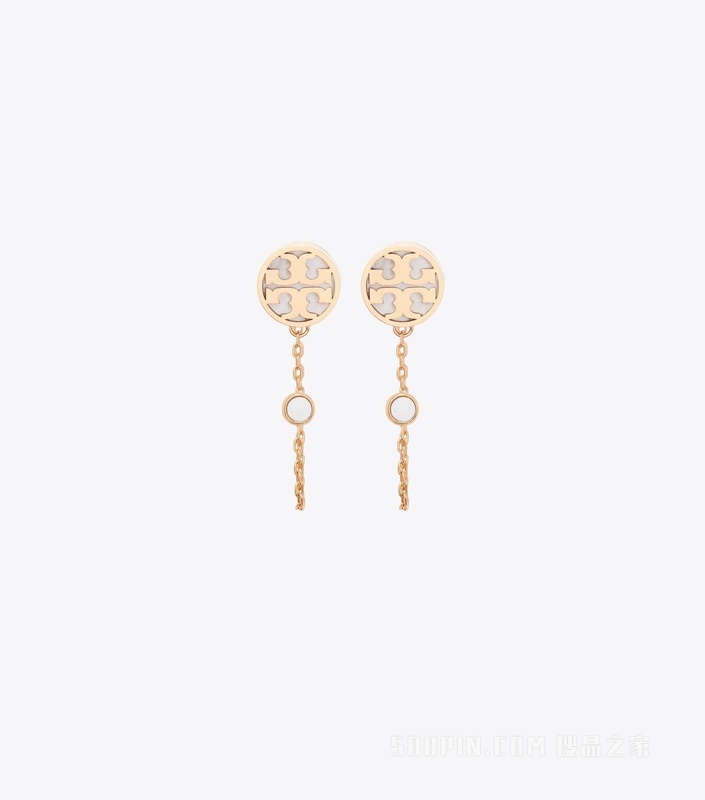 【新品】Icon 经典系列耳环 Tory 金/珍珠母贝色