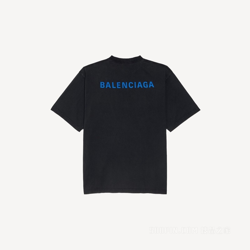 BALENCIAGA BACK中版型T恤