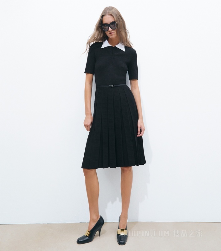 【新品】Bunny Knot 中跟鞋 纯黑