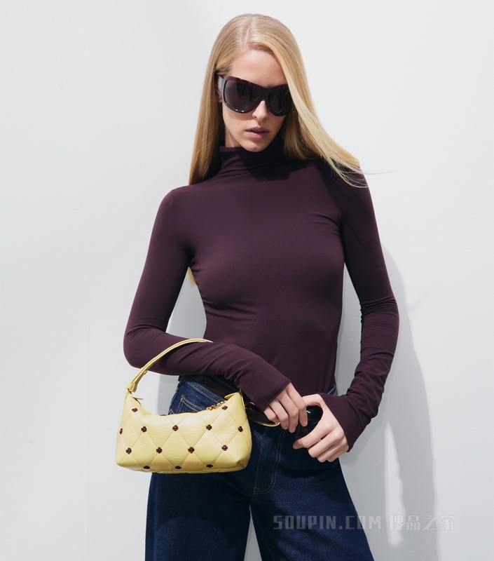 【新品】Bunny Knot 手提包 蜂蜡色