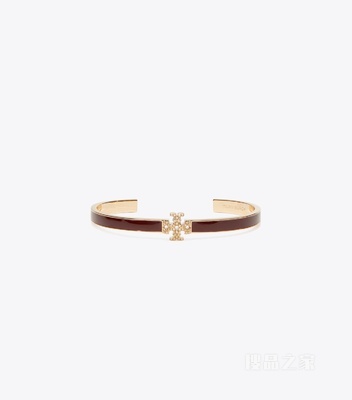 【新品】Icon 经典系列密镶手镯 勃艮第红/Tory 金/水晶色