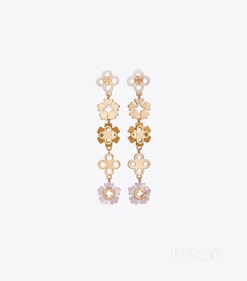 【新品】Forget Me Not 勿忘我系列线型耳环 Tory 金/拼色