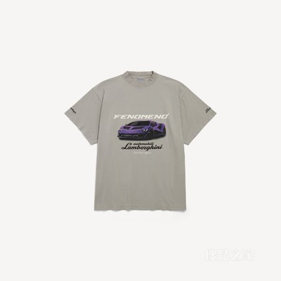 BALENCIAGA | AUTOMOBILI LAMBORGHINI超大版型T恤