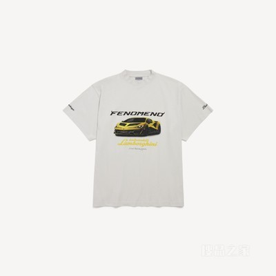 BALENCIAGA | AUTOMOBILI LAMBORGHINI超大版型T恤